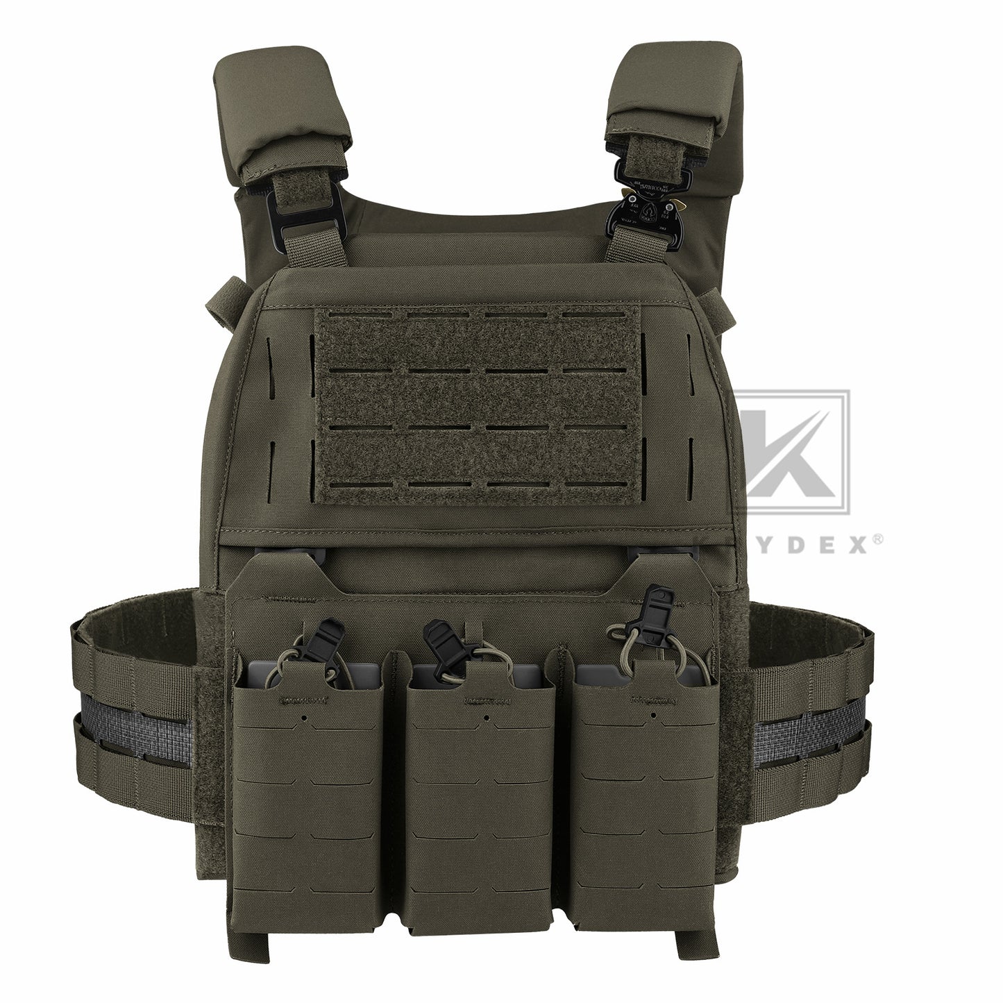 KRYDEX FCPC V5 Plate Carrier with Tegris Assault Cummerbund and KTAR Front Flap