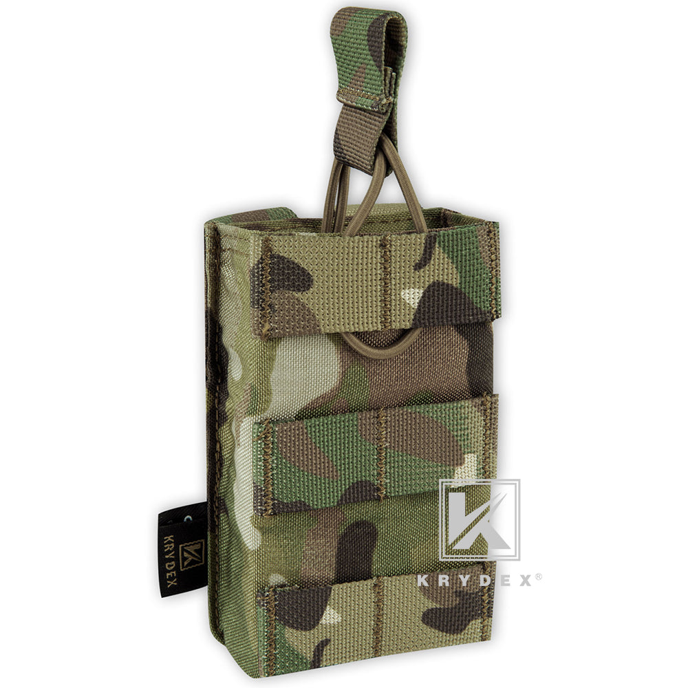 KRYDEX Single 5.56 .223 M4 M16 AR15 Open Top Mag Pouch