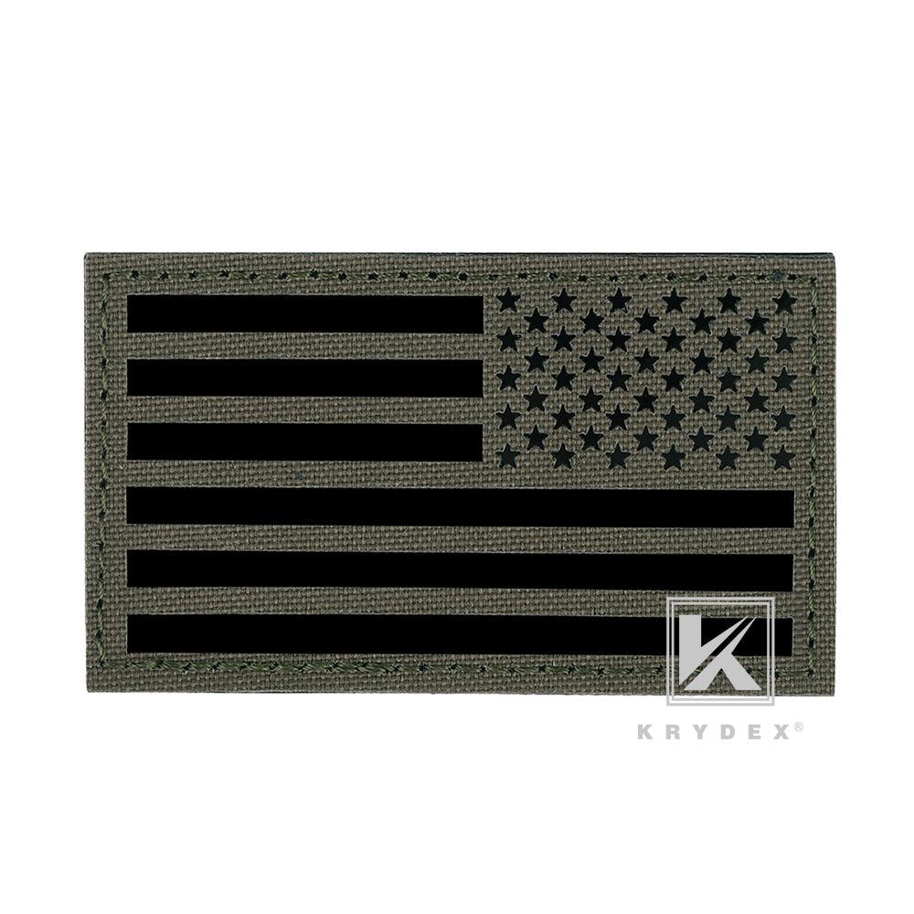 KRYDEX USA Flag IR Tactical Patch 3.5" x 2"