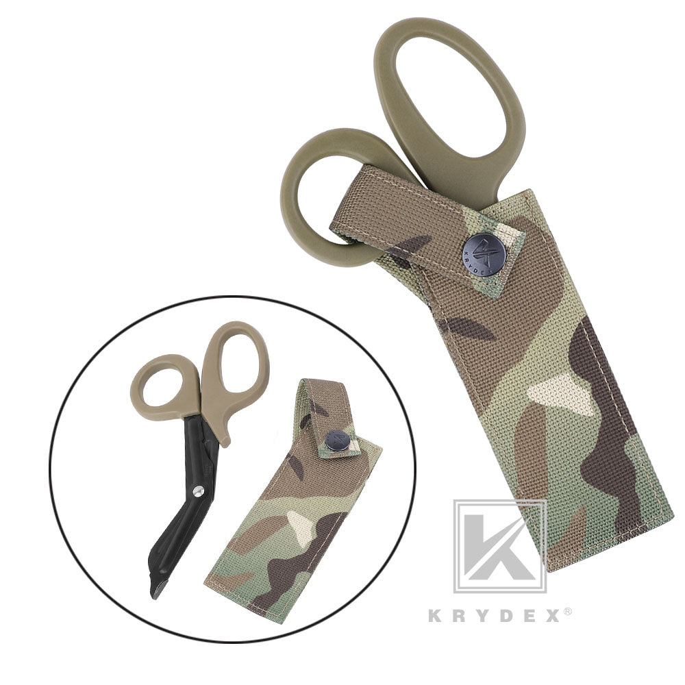 KRYDEX Tactical Medical Shears Pouch Pack & Medical Shears