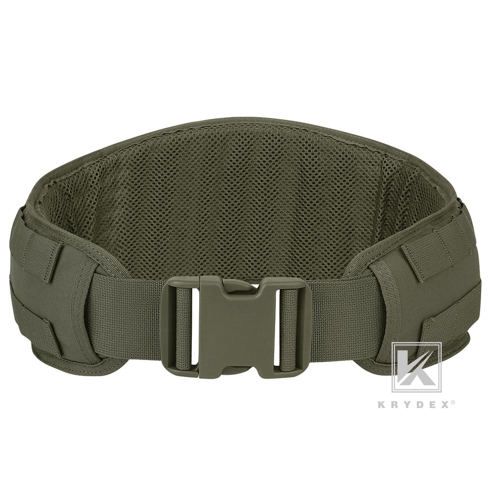 KRYDEX Tactical Quick Release Battle Belt Molle Soft Wide Padded Waist Outer Shooting Gun Belt With Inner Belt