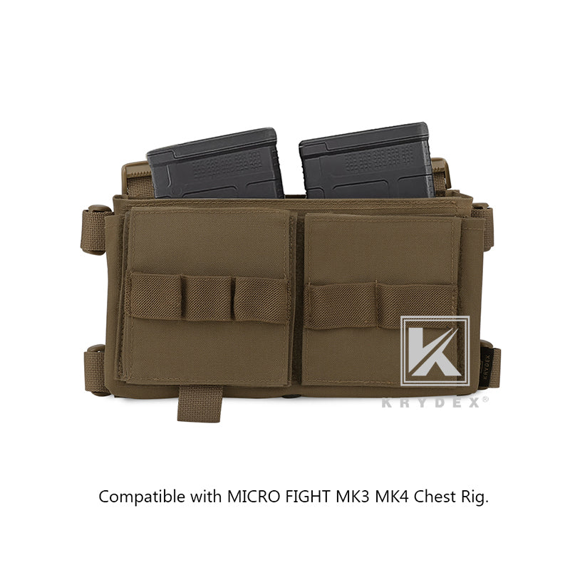 KRYDEX 7.62 Double Magazine Insert Pouch