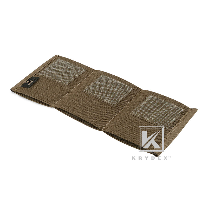 KRYDEX Elastic Triple M4 5.56 .223 NATO Rifle Magazine Insert Hook Mag Pouch Holster for Micro Fight Chassis MK3 MK4 Chest Rig