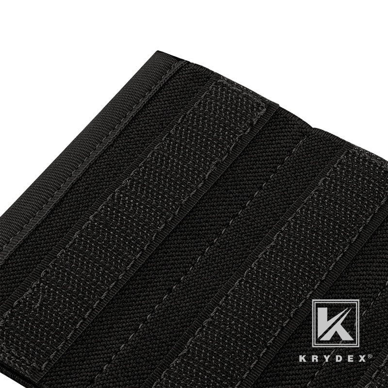 KRYDEX Elastic QUAD SMG Submachine Gun MP5/GLOCK Magazine Insert for Micro Fight Chassis MK3 MK4 Chest Rig
