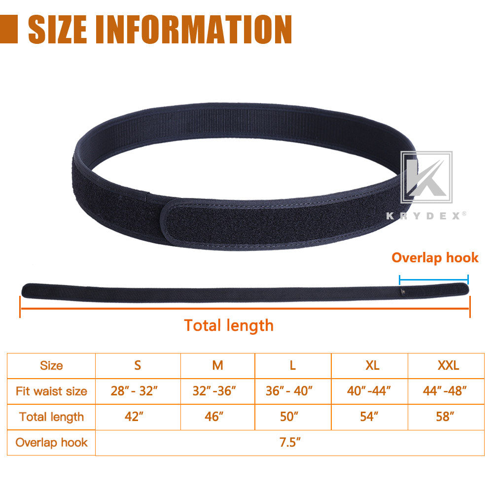 KRYDEX 1.5inch Duty Loop Inner Belt