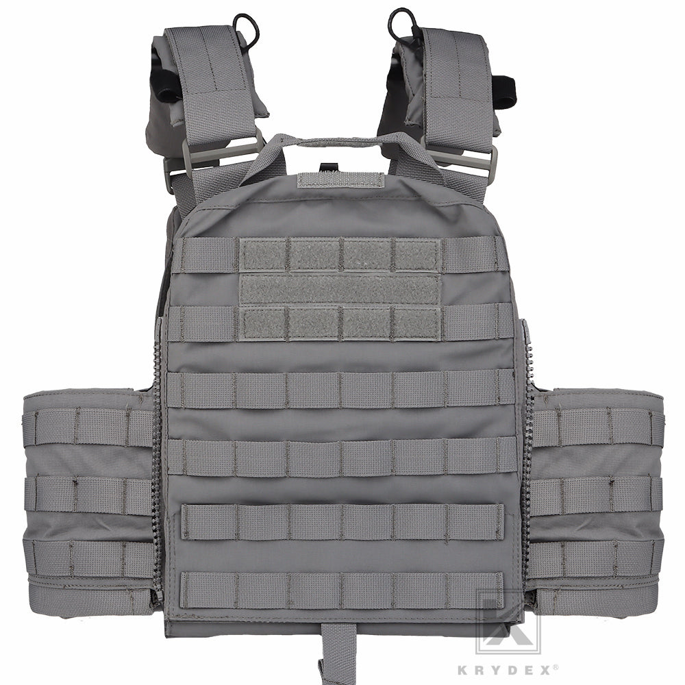 KRYDEX Tactical Plate Carrier Heavy Duty Modular MOLLE Vest