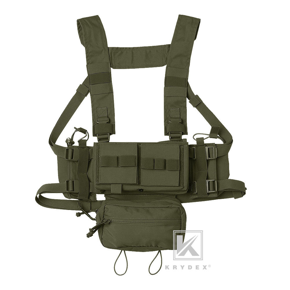 KRYDEX MK3 MK4 Micro Fight Chassis Modular Chest Rig Lightweight Tactical Vest With Magazine Pouches