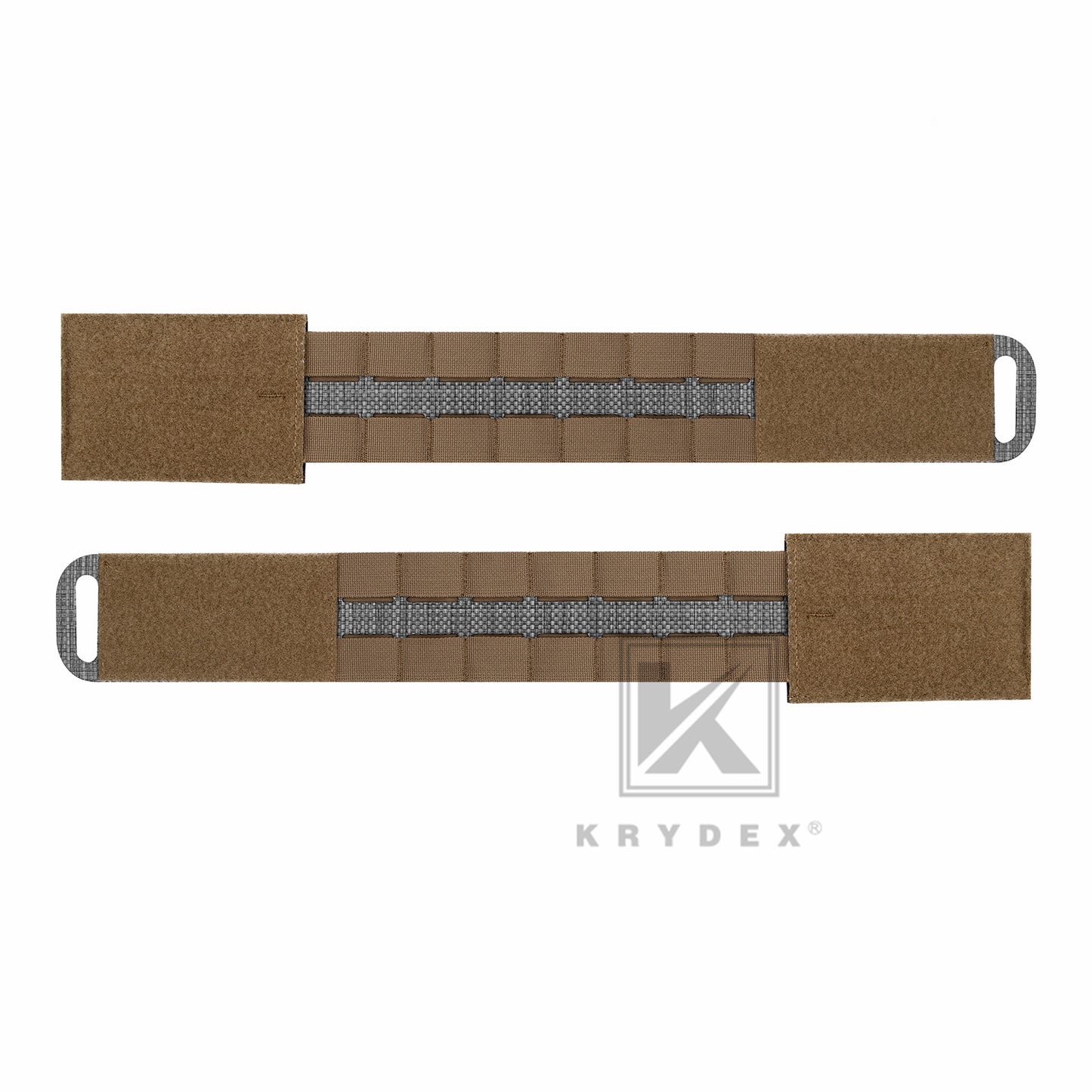 KRYDEX Tactical 3” Assault Cummerbund Tegris Rigid MOLLE Cummerbund for Tactical Vest Slickster FCPC LBT