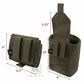 Krydex Tactical Mesh Dump Pouch MOLLE / Belt Drop Pouches Foldable Magazine Pouches Mag Tool Utility Mesh Pack Waistbag