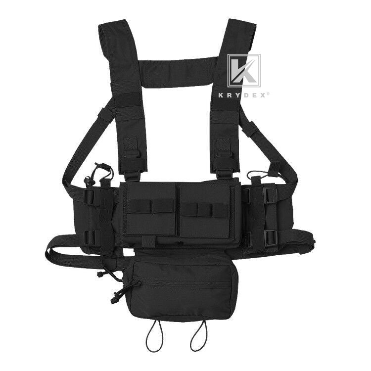 KRYDEX MK3 MK4 Micro Fight Chassis Modular Chest Rig Lightweight Tactical Vest With Magazine Pouches