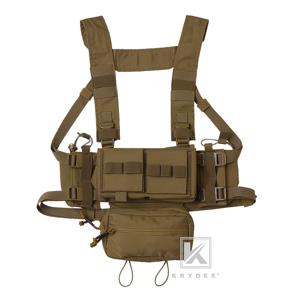 KRYDEX MK3 MK4 Micro Fight Chassis Modular Chest Rig Lightweight Tactical Vest With Magazine Pouches