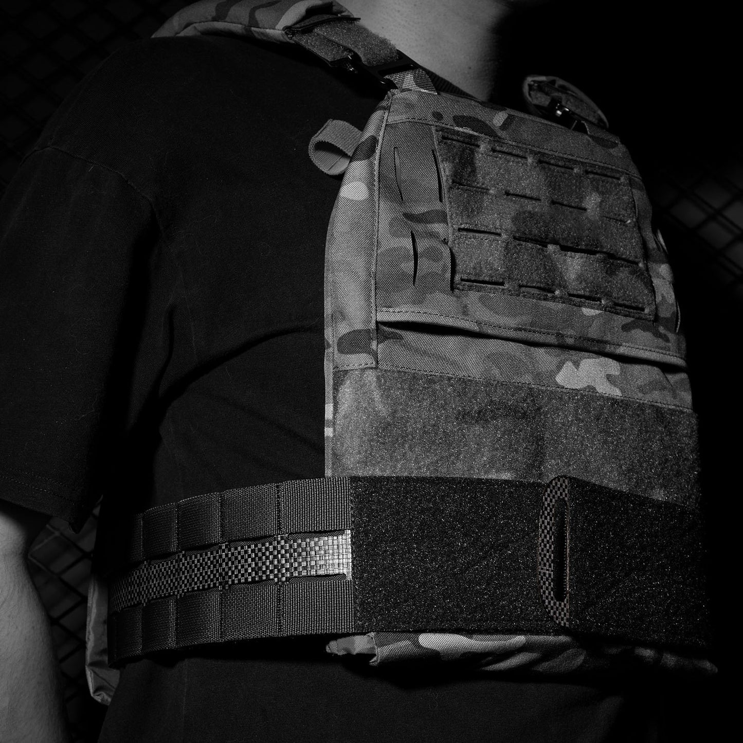 KRYDEX Tactical 3” Assault Cummerbund Tegris Rigid MOLLE Cummerbund for Tactical Vest Slickster FCPC LBT