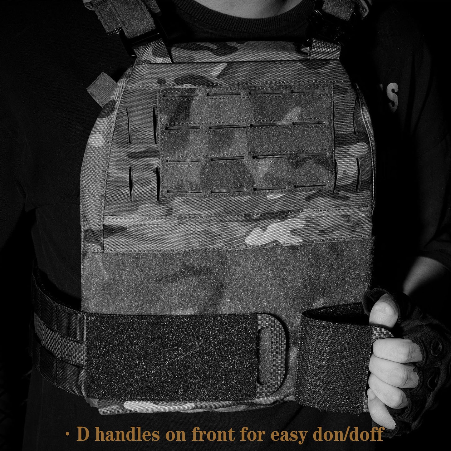 KRYDEX Tactical 3” Assault Cummerbund Tegris Rigid MOLLE Cummerbund for Tactical Vest Slickster FCPC LBT