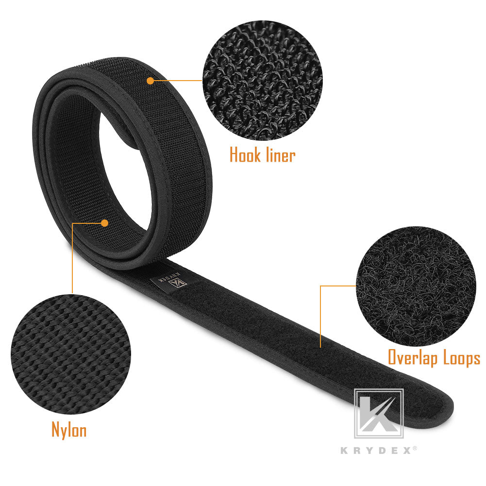 KRYDEX 1.5inch Duty Hook Inner Belt