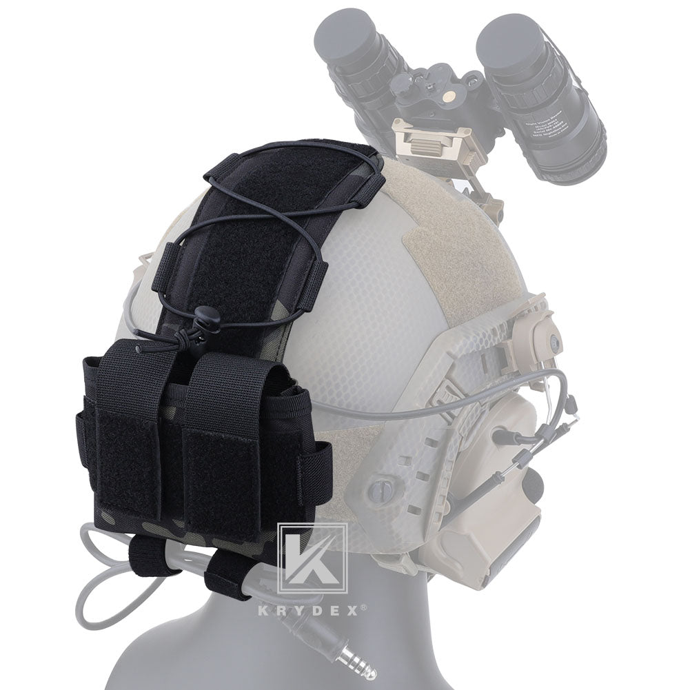 KRYDEX Helmet Counterweight Battery Case