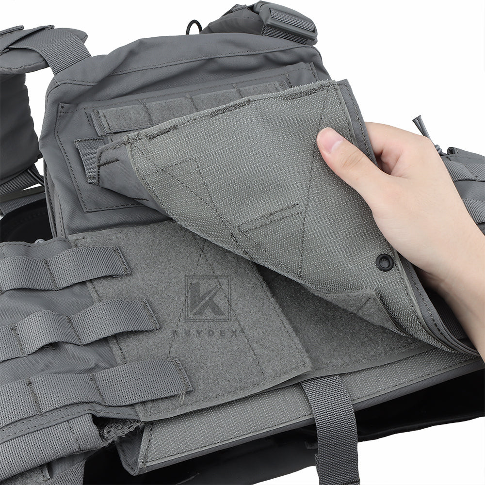 KRYDEX Tactical Plate Carrier Heavy Duty Modular MOLLE Vest