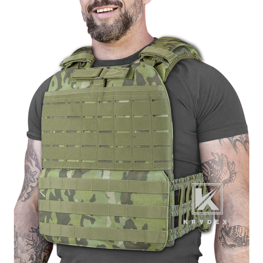 KRYDEX Tactical Weight Vest Gym Fitness Adjustable Weighted Training Workouts Running