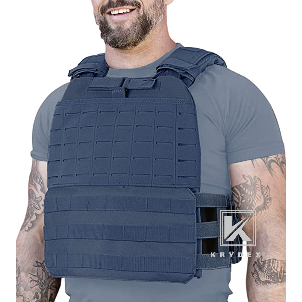 KRYDEX Tactical Weight Vest Gym Fitness Adjustable Weighted Training Workouts Running