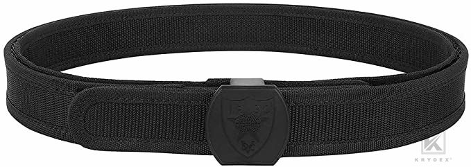 KRYDEX IPSC USPSA IDPA 3-Gun Shooting Belt & 4 pcs Speed Pistol Mag Pouches