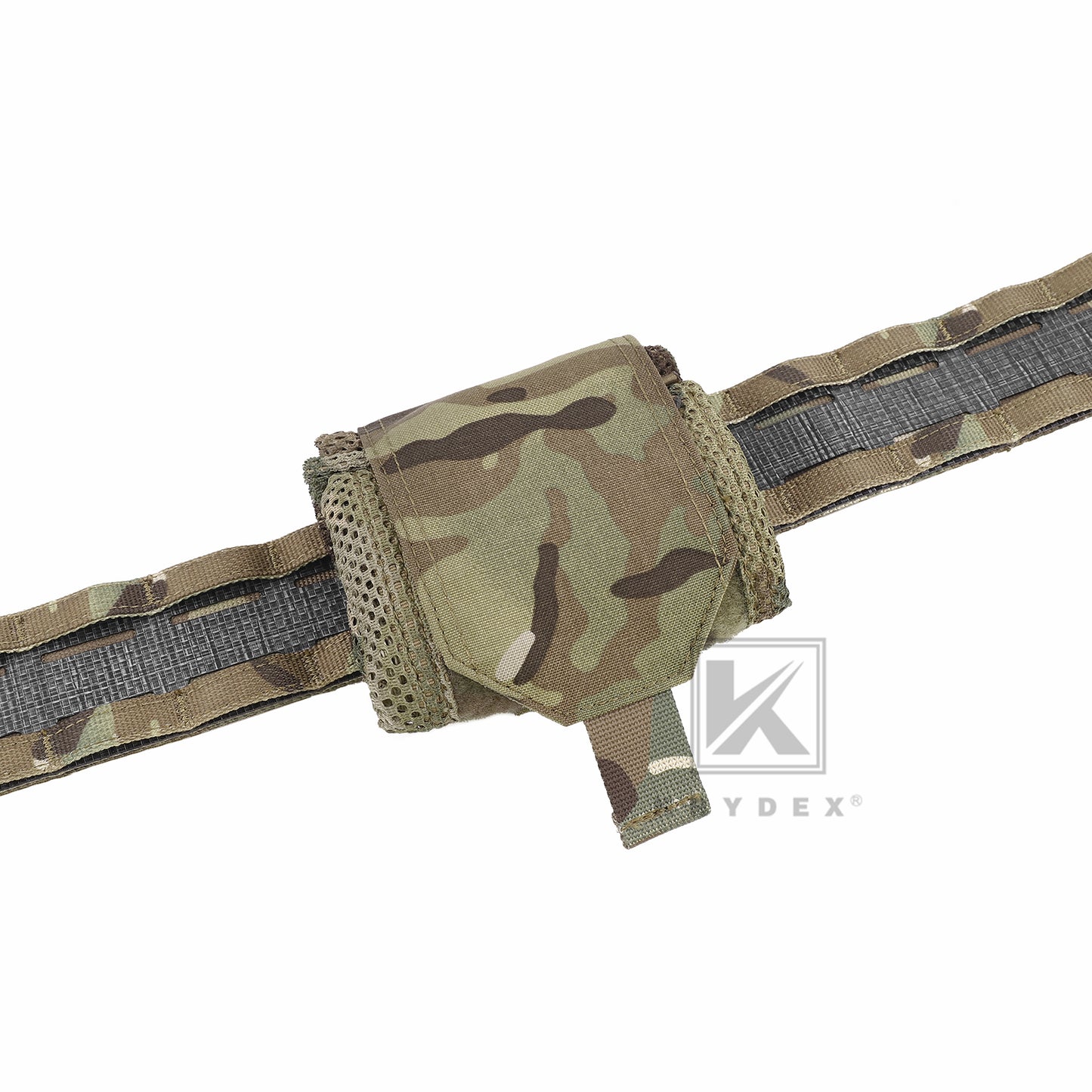 Krydex Tactical Mesh Dump Pouch MOLLE / Belt Drop Pouches Foldable Magazine Pouches Mag Tool Utility Mesh Pack Waistbag