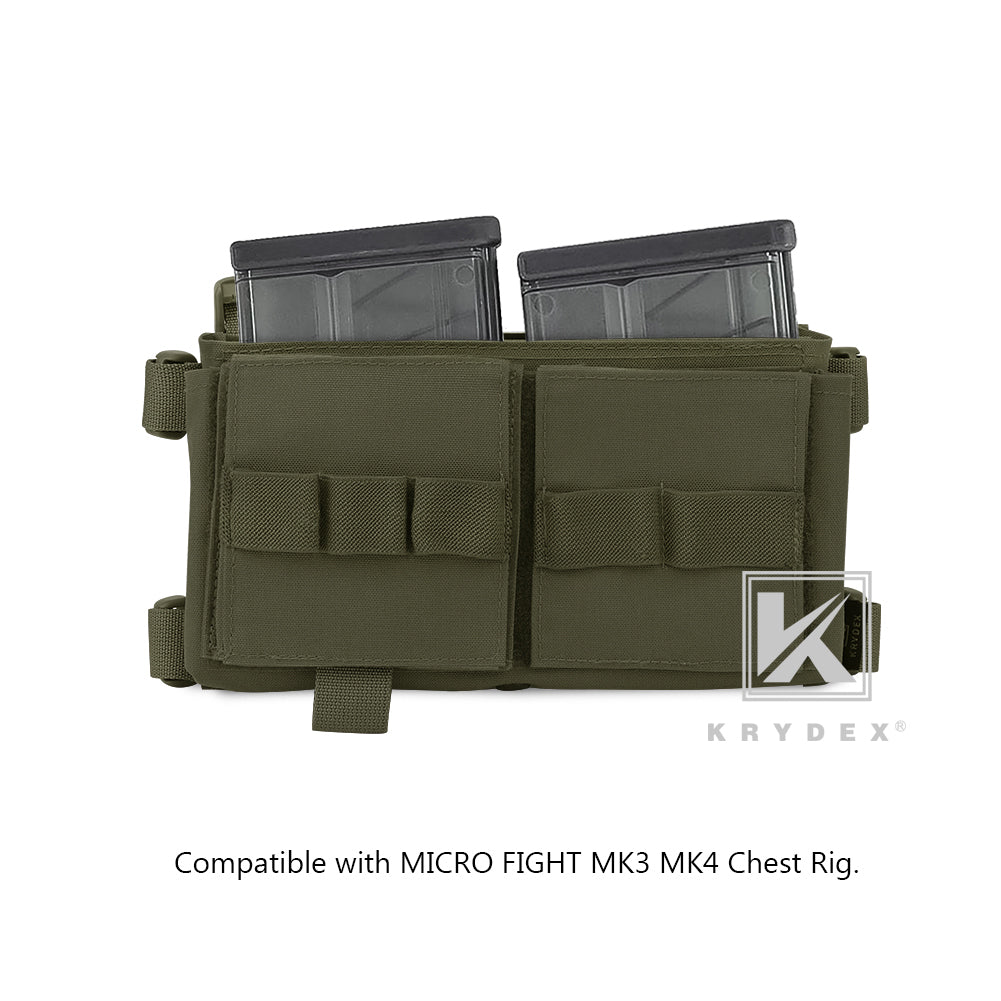 KRYDEX 7.62 HK Double Magazine Insert Pouch