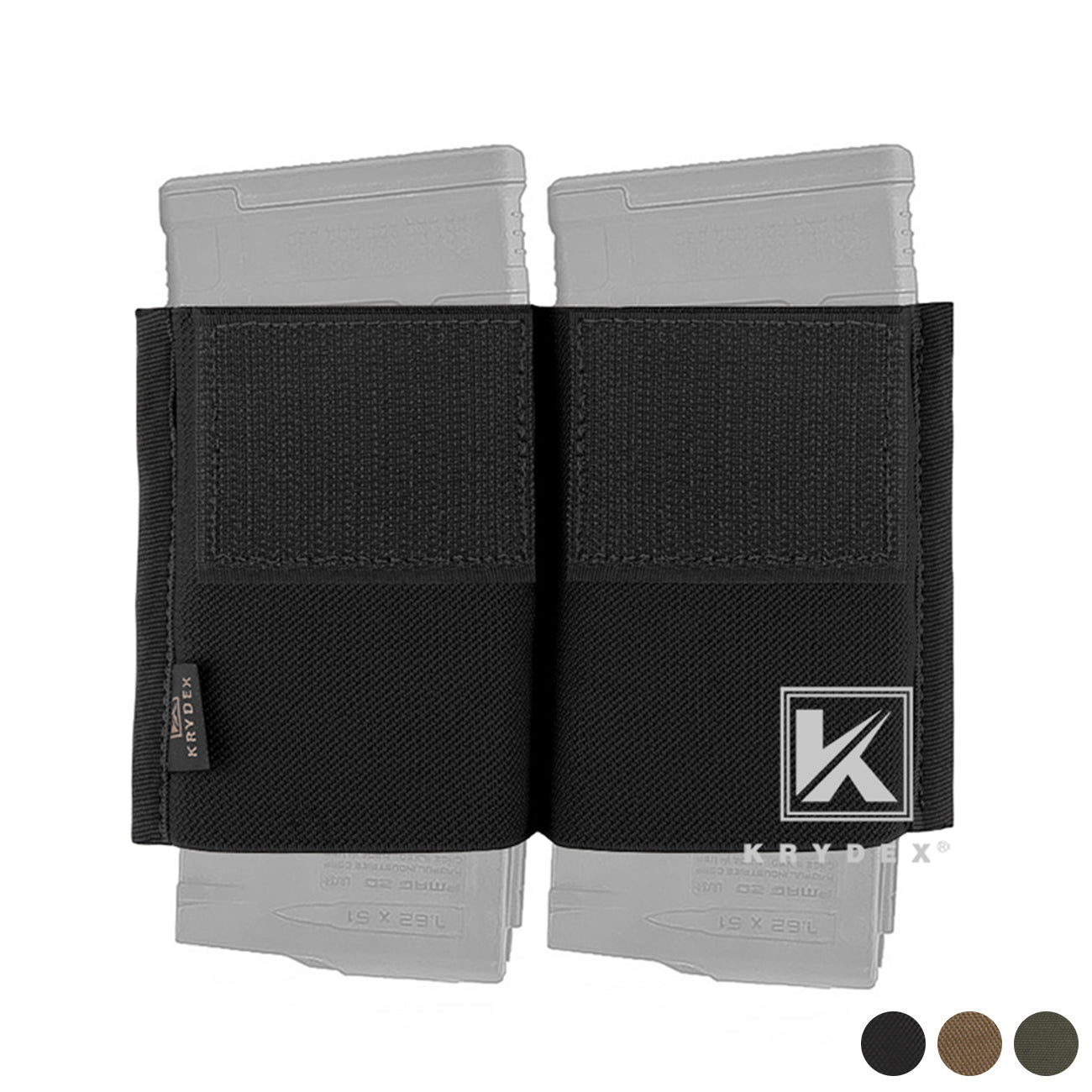 KRYDEX 7.62 Double Magazine Insert Pouch