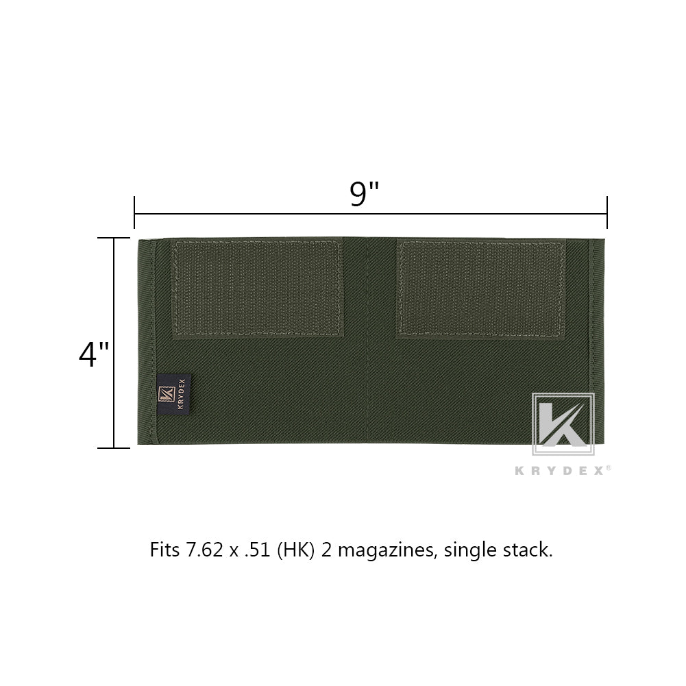 KRYDEX 7.62 HK Double Magazine Insert Pouch
