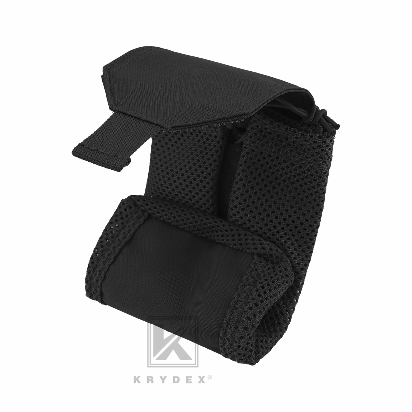 Krydex Tactical Mesh Dump Pouch MOLLE / Belt Drop Pouches Foldable Magazine Pouches Mag Tool Utility Mesh Pack Waistbag