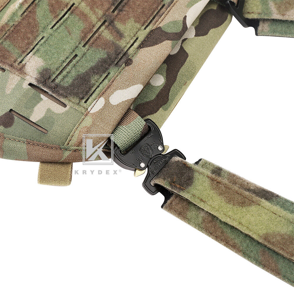 KRYDEX FCPC V5 Plate Carrier with Tegris Assault Cummerbund and KTAR Front Flap