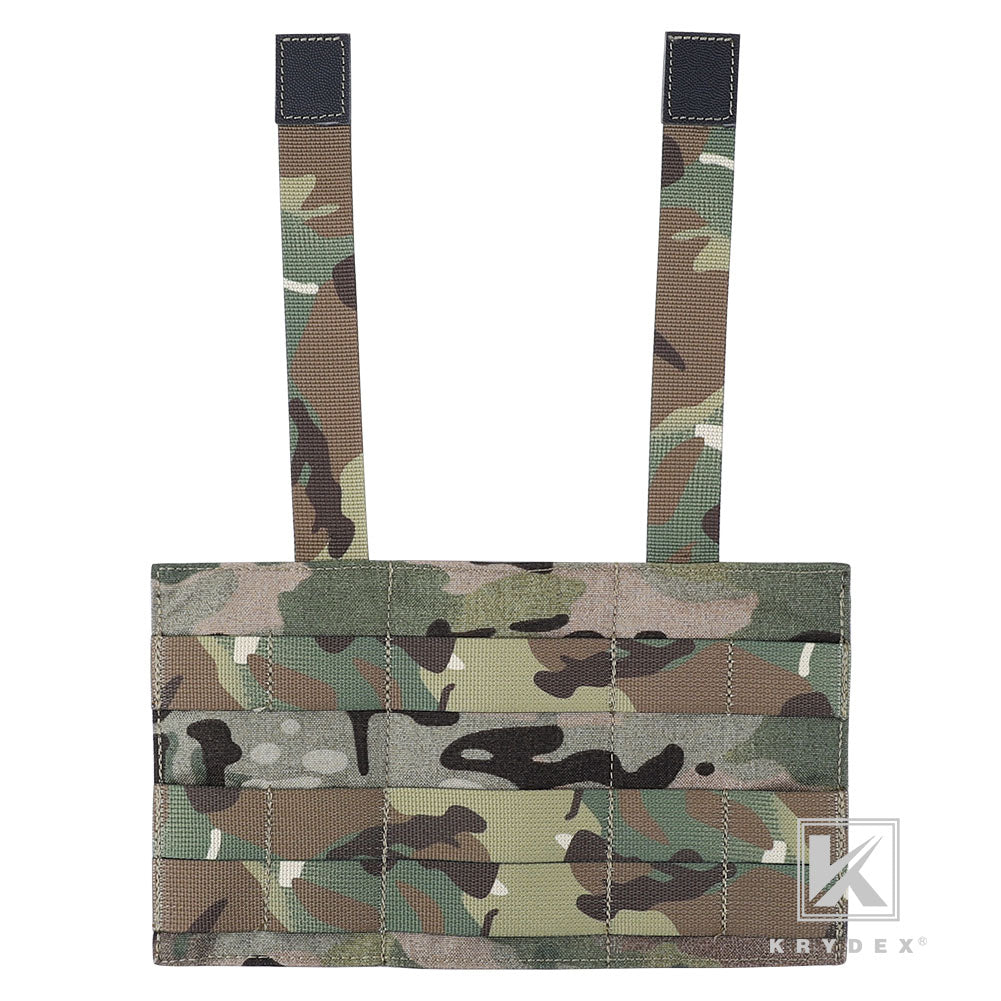 KRYDEX Fast Draw Tactical Molle Elastic Triple 5.56 .223 M4 M16 AR Rifle Magazine Pouch Mag Carrier Holster Multiuse Pouch