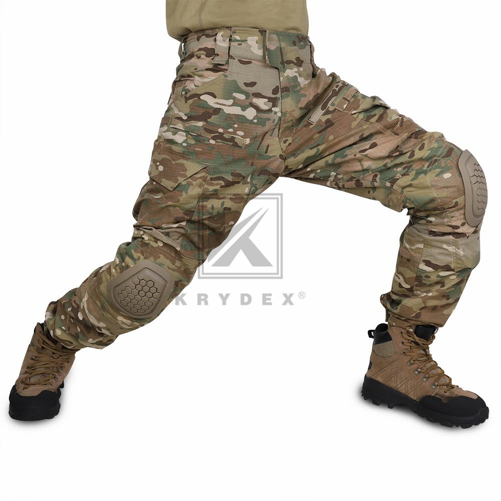 KRYDEX Tactical Pants Knee Pads Impact Combat Joint Protection Kneepad