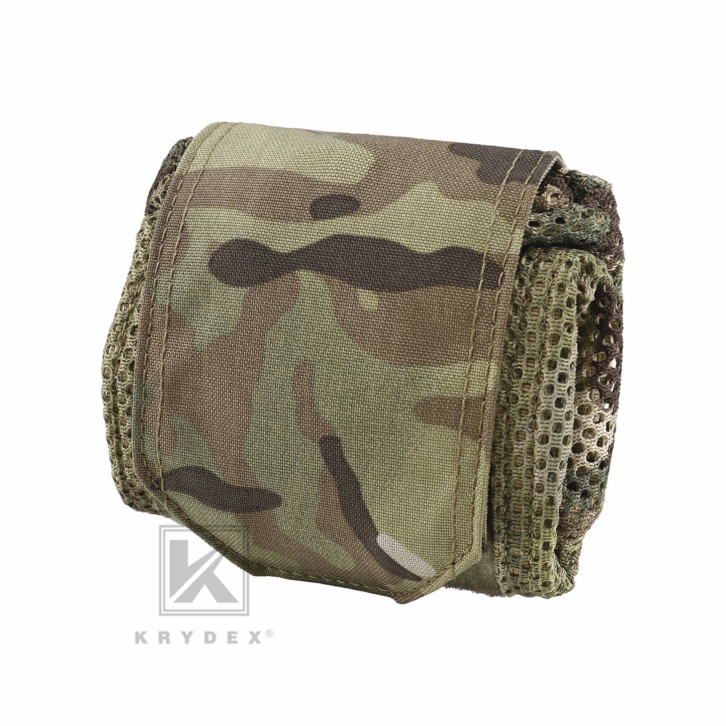 Krydex Tactical Mesh Dump Pouch MOLLE / Belt Drop Pouches Foldable Magazine Pouches Mag Tool Utility Mesh Pack Waistbag