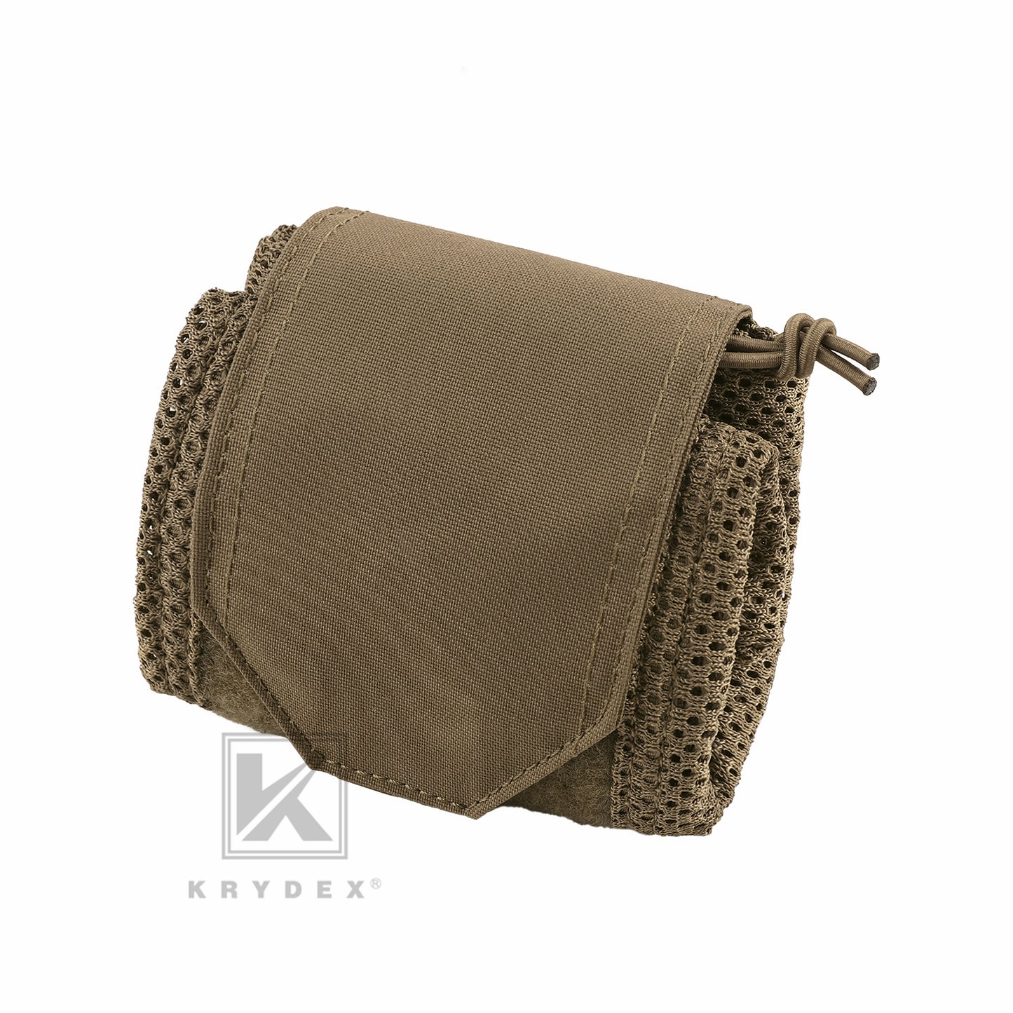 Krydex Tactical Mesh Dump Pouch MOLLE / Belt Drop Pouches Foldable Magazine Pouches Mag Tool Utility Mesh Pack Waistbag