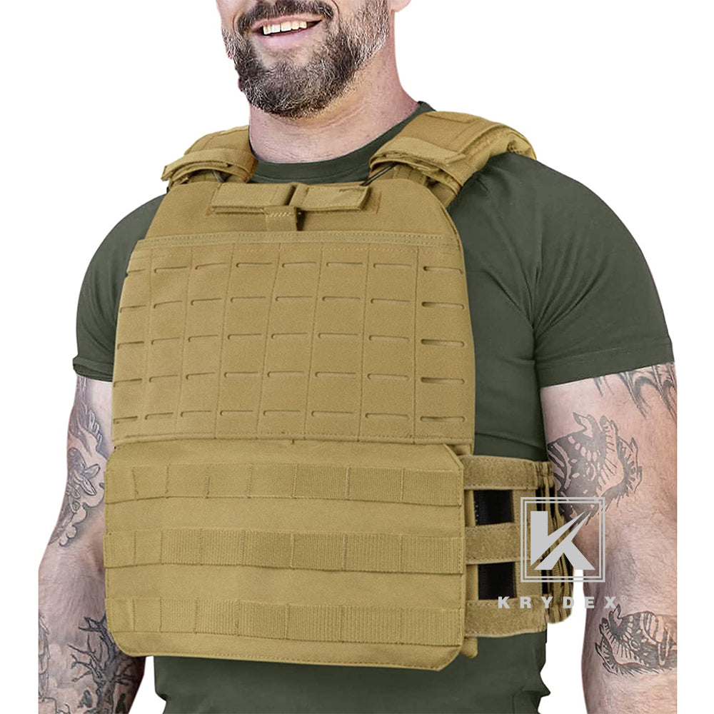 KRYDEX Tactical Weight Vest Gym Fitness Adjustable Weighted Training Workouts Running