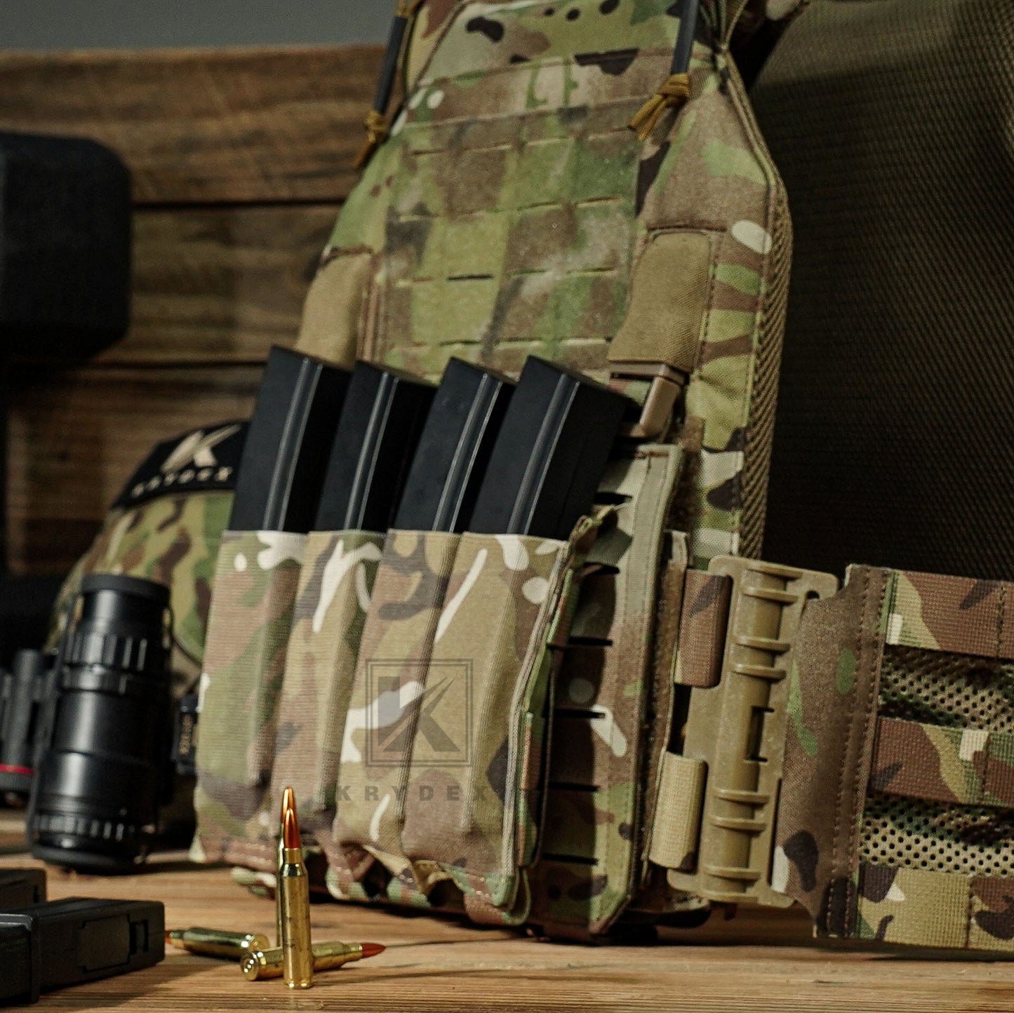 Krydex MP7 SUB-Machine KRISS Magazine Pouch Tactical MOLLE Mag Holder