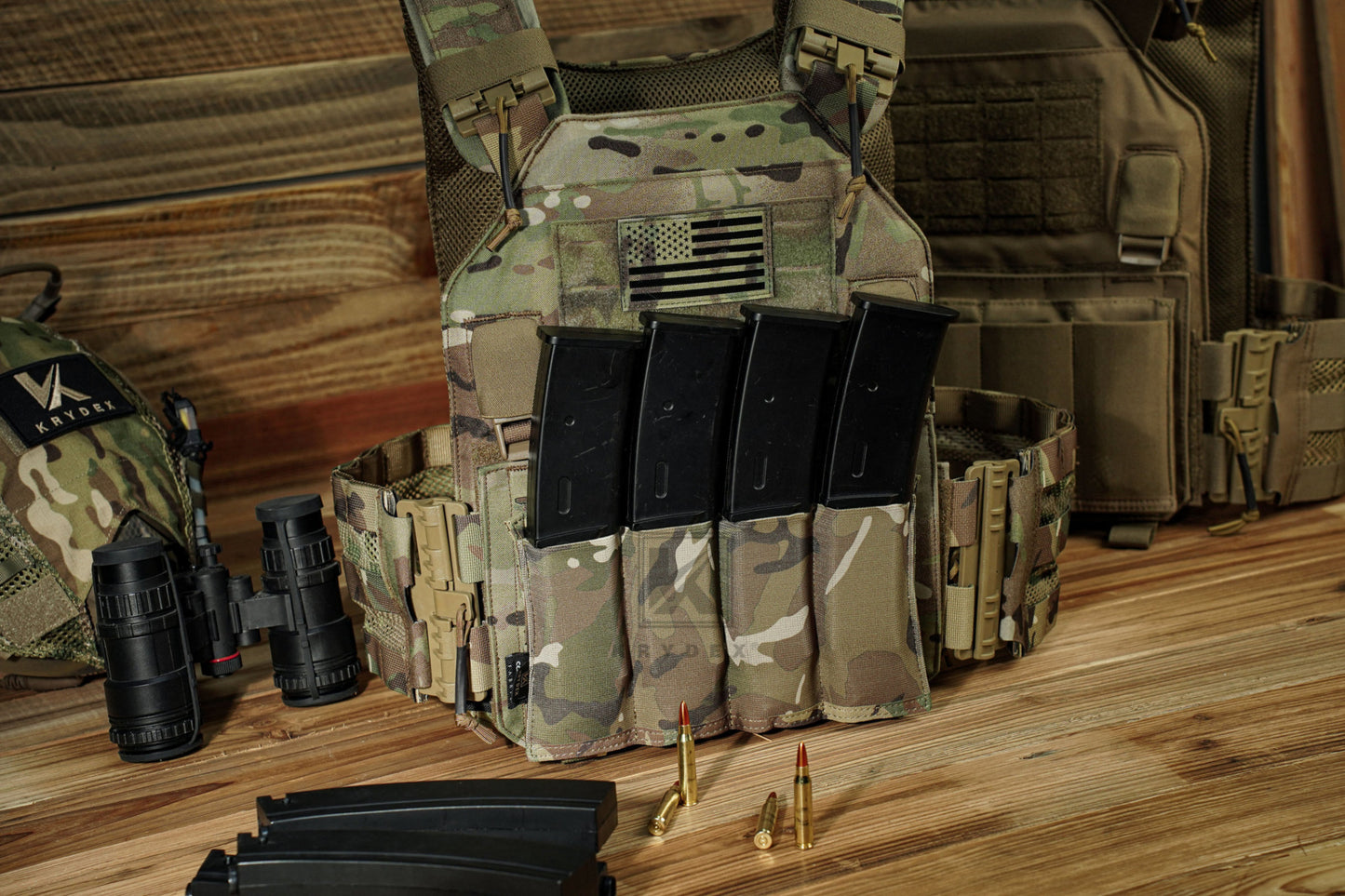 Krydex MP7 SUB-Machine KRISS Magazine Pouch Tactical MOLLE Mag Holder