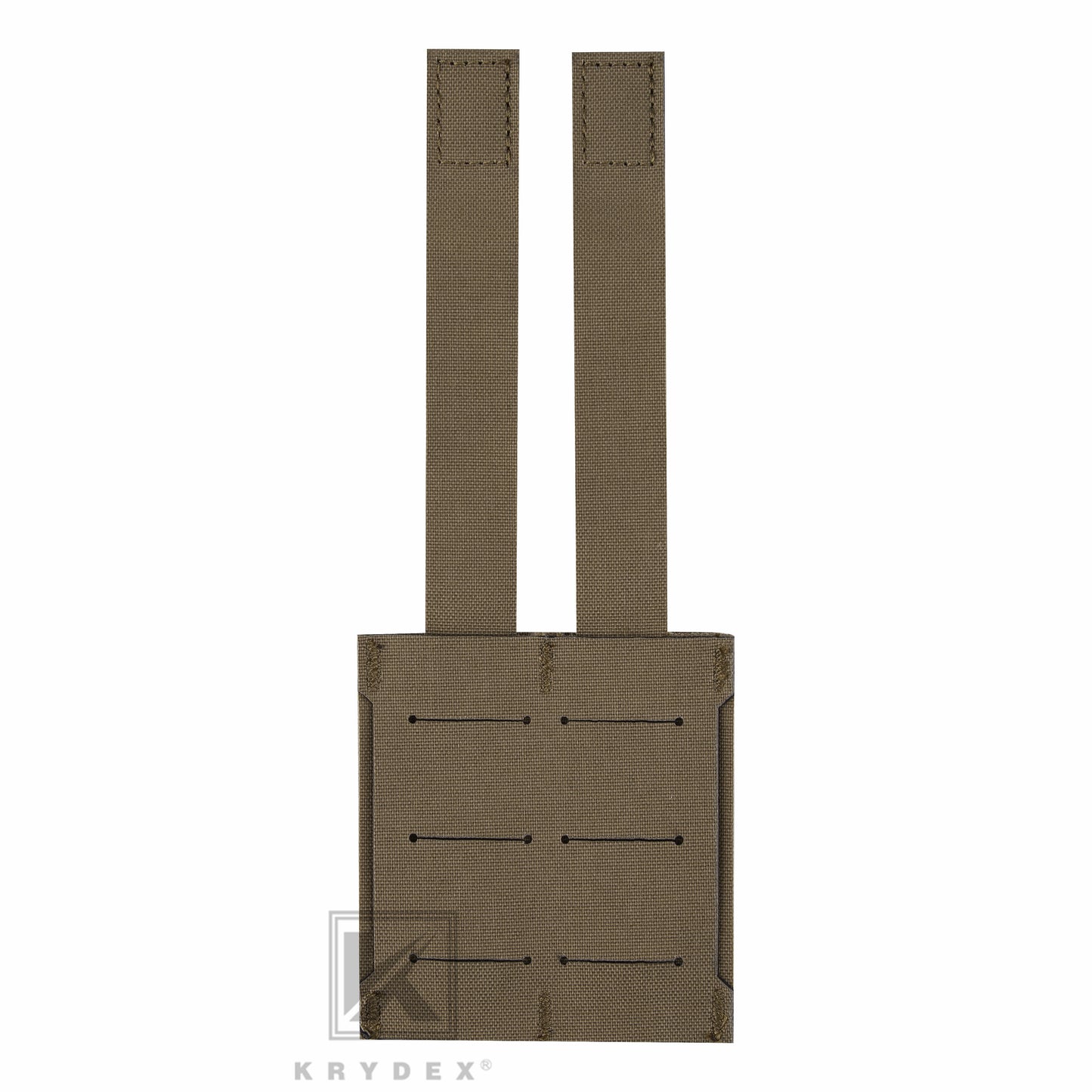Krydex Tactical 9MM Pistol Magazine Pouch Double Stack .40 45 ACP Pistol Mag Holder Duty Belt & Molle Compatible