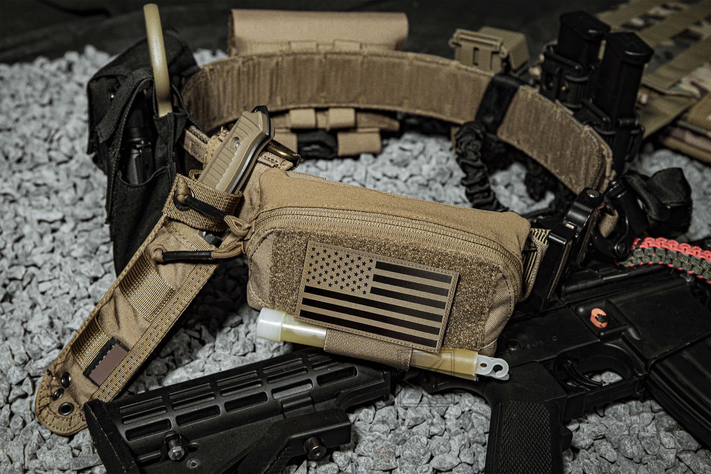 Krydex Tactical FCS Admin Pouch Utility MOLLE / BELT Pouch Storage Organizer Panel