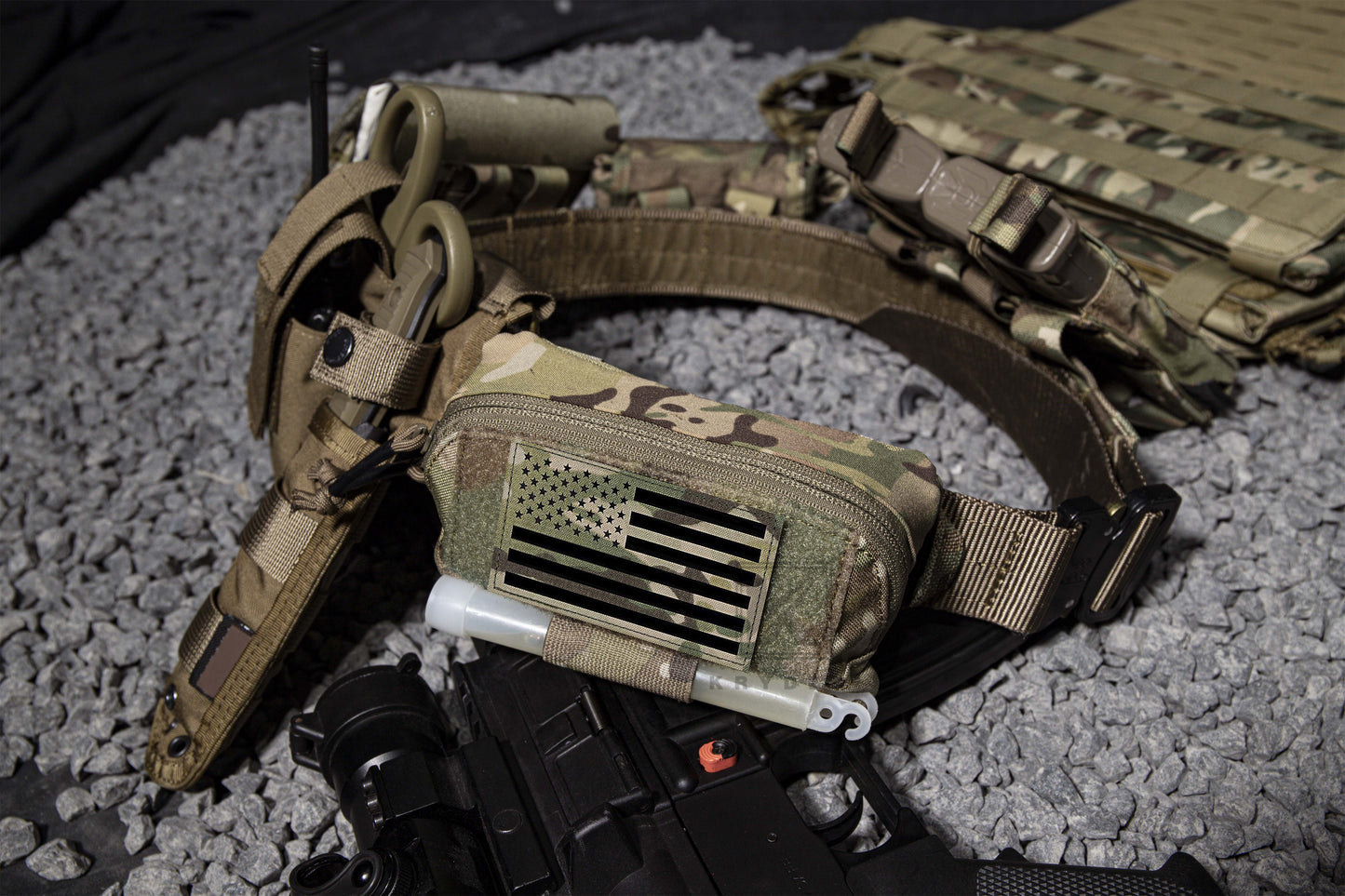 Krydex Tactical FCS Admin Pouch Utility MOLLE / BELT Pouch Storage Organizer Panel