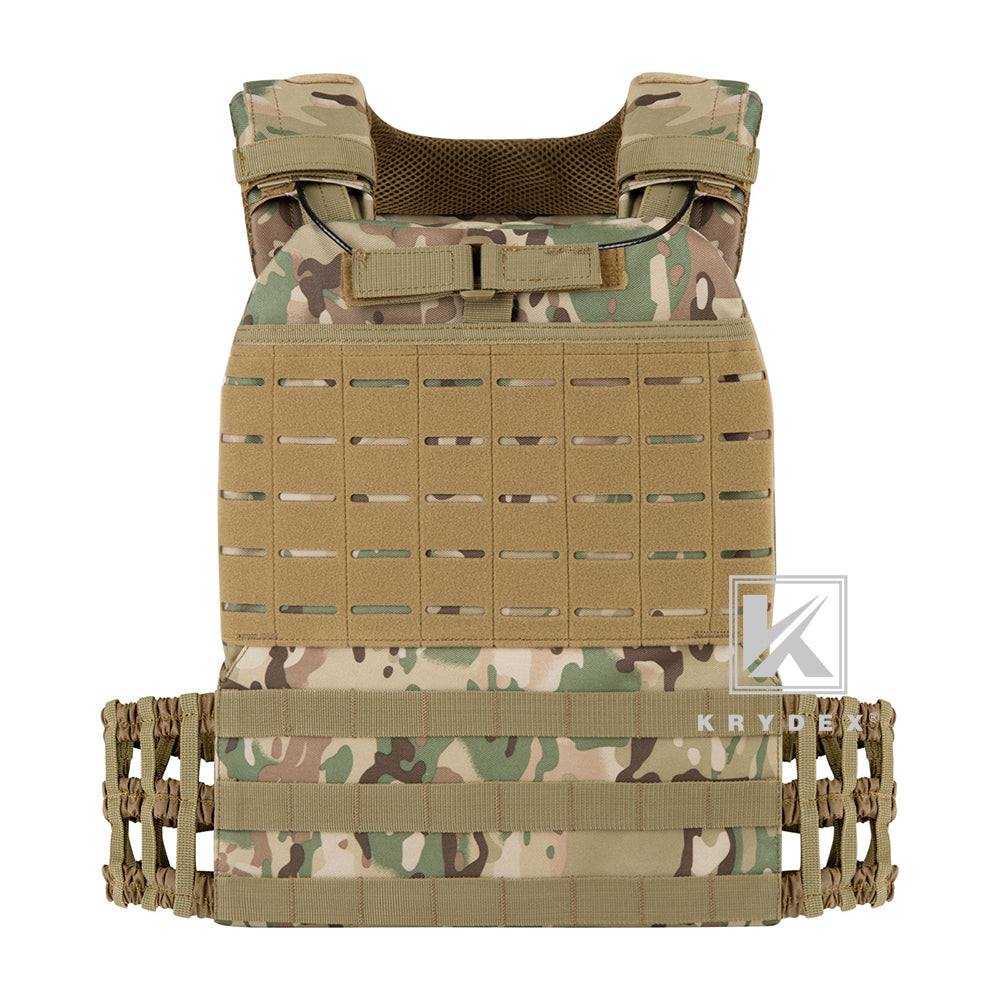 KRYDEX Tactical Weight Vest Gym Fitness Adjustable Weighted Training Workouts Running