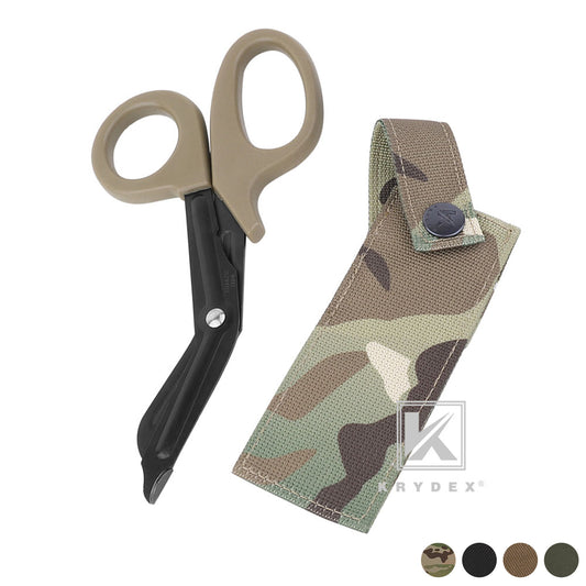 KRYDEX Tactical Medical Shears Pouch Pack & Medical Shears