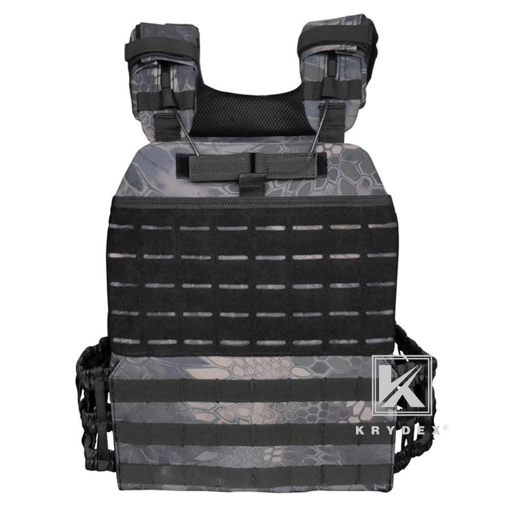 KRYDEX Tactical Weight Vest Gym Fitness Adjustable Weighted Training Workouts Running