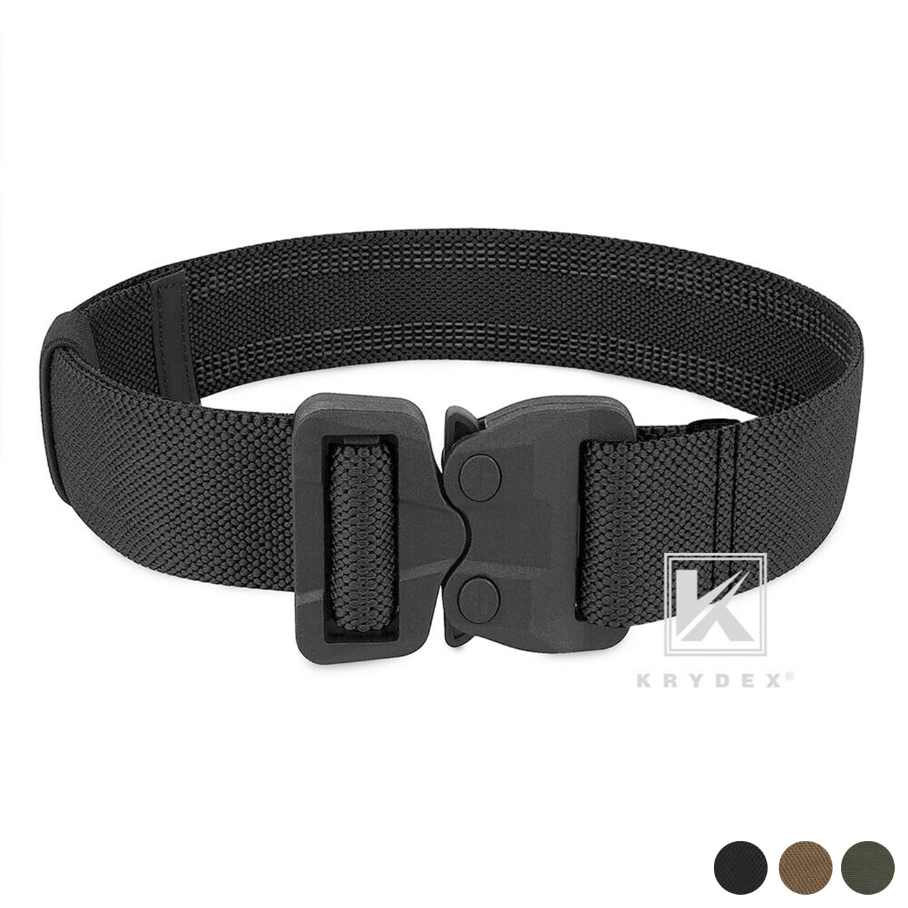 KRYDEX Tactical Thigh Strap 1.5" Elastic Leg Strap Band for Leg Hanger Drop Holster
