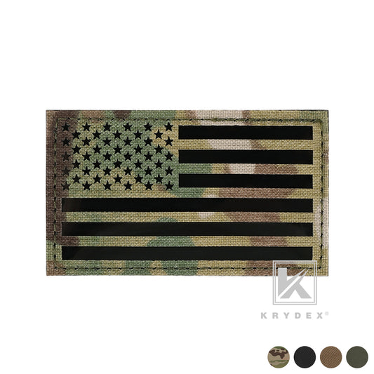 KRYDEX USA Flag IR Tactical Patch 3.5" x 2"