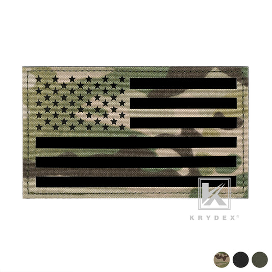 KRYDEX USA Flag IR Tactical Patch 5" x 3"