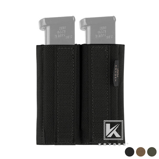 KRYDEX Pistol Double Magazine Insert Pouch