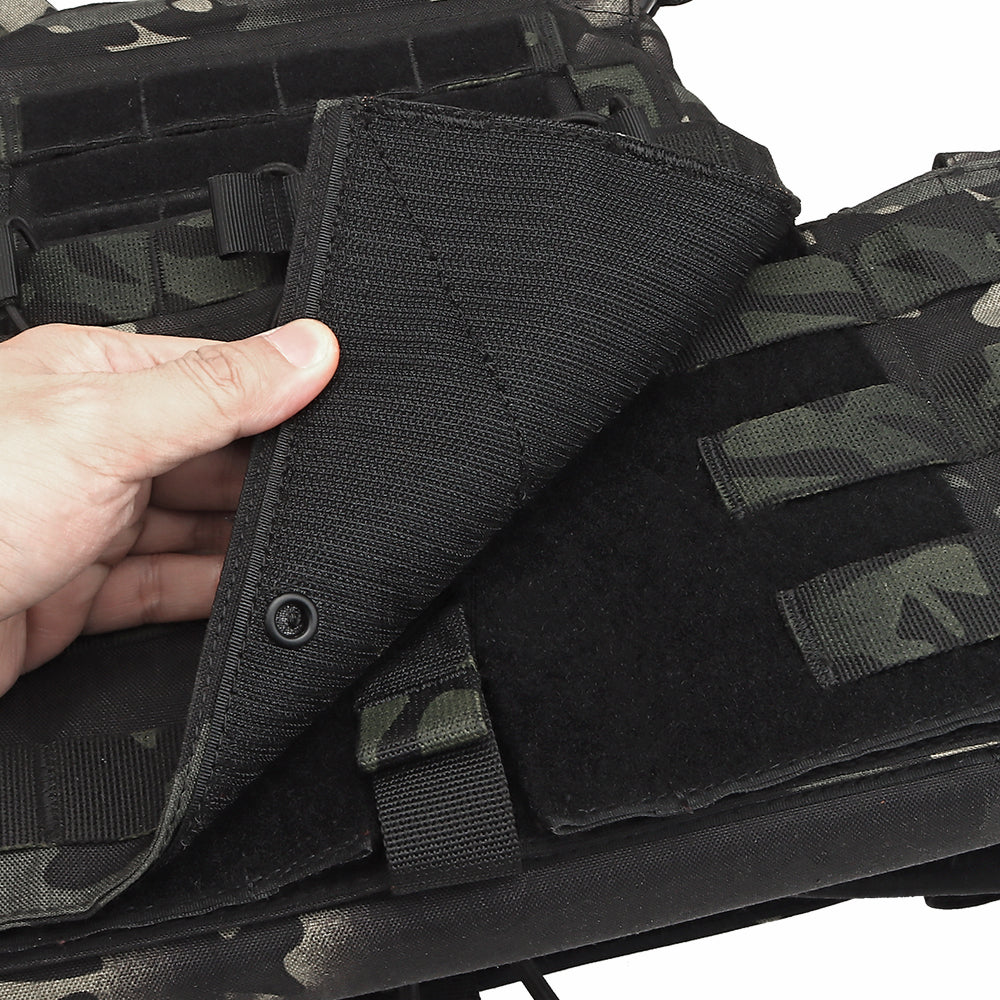 KRYDEX Tactical Plate Carrier Heavy Duty Modular MOLLE Vest