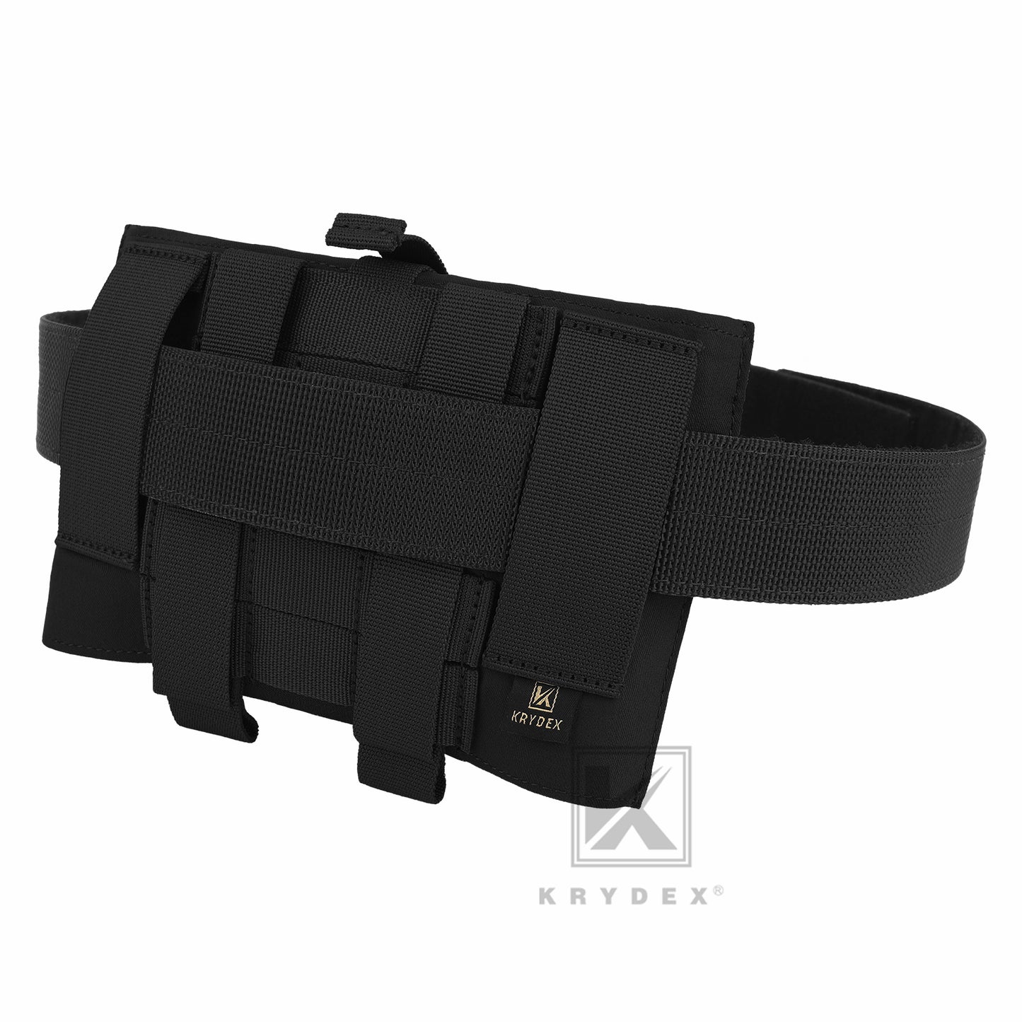 KRYDEX Tactical Stretch Small Blow Out Medical Pouch MOLLE & Belt Quick Release Medic Bag