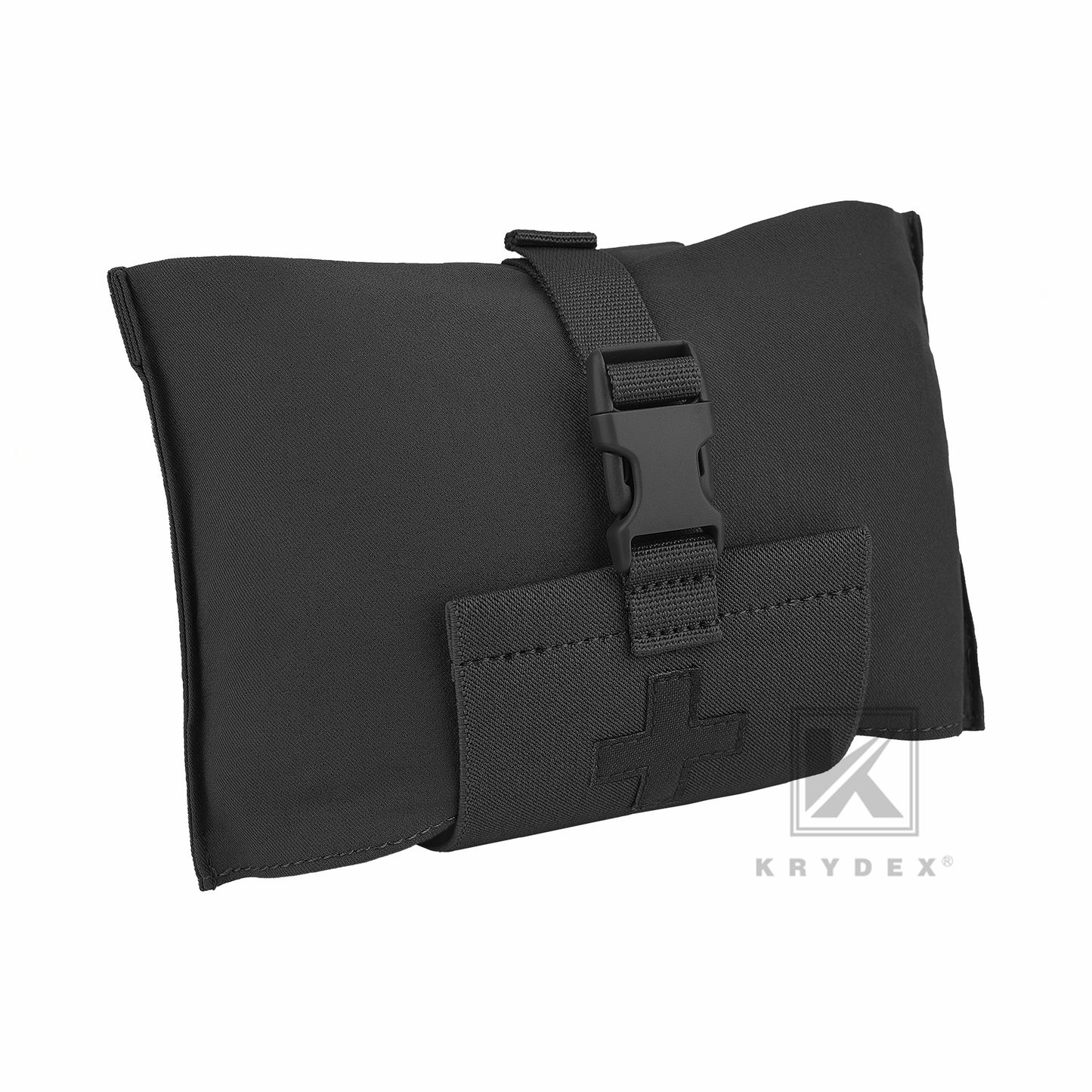 KRYDEX Tactical Stretch Small Blow Out Medical Pouch MOLLE & Belt Quick Release Medic Bag