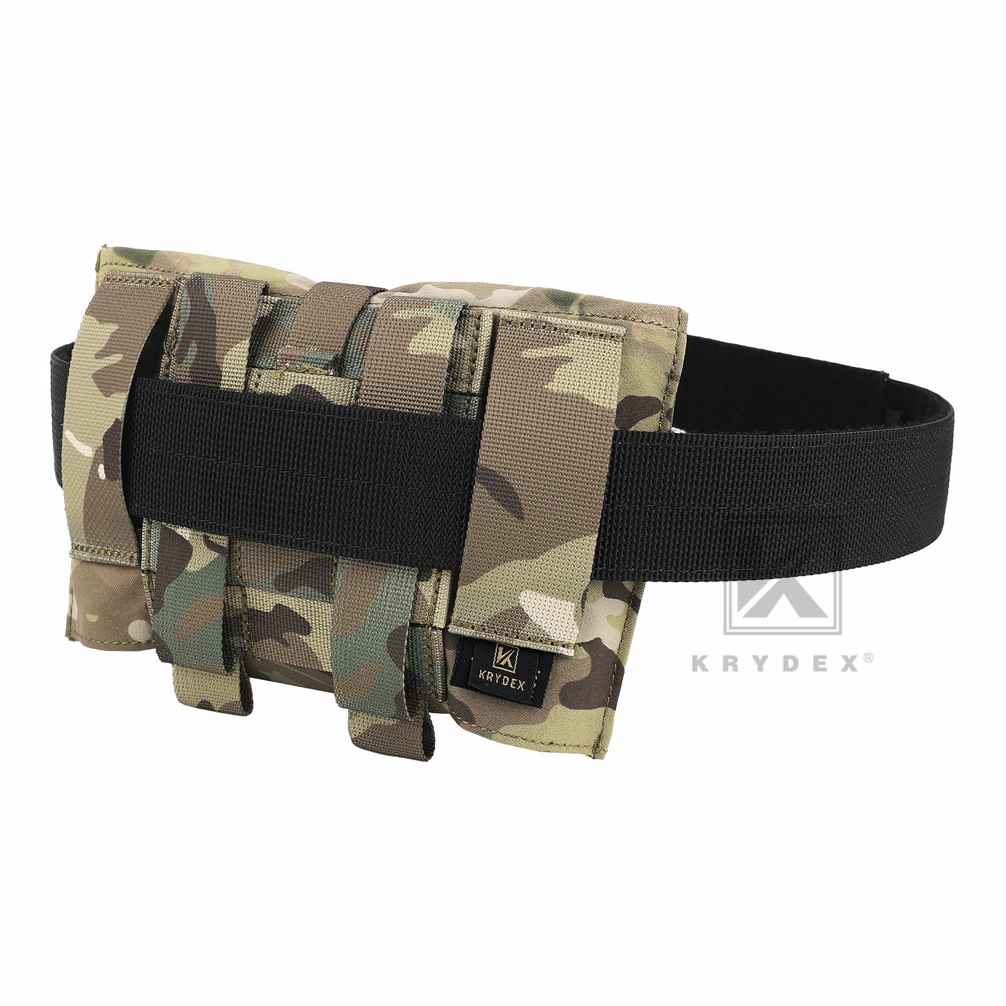 KRYDEX Tactical Stretch Small Blow Out Medical Pouch MOLLE & Belt Quick Release Medic Bag